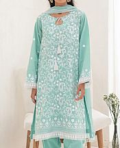 Zellbury Light Turquoise Lawn Suit- Pakistani Designer Lawn Suits