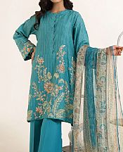Zellbury Sea Green Lawn Suit- Pakistani Lawn Dress