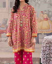Zellbury Pink Lawn Suit (2 Pcs)- Pakistani Designer Lawn Suits