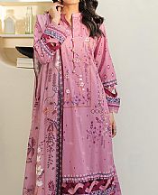 Zellbury Rose Pink Lawn Suit (2 Pcs)- Pakistani Lawn Dress