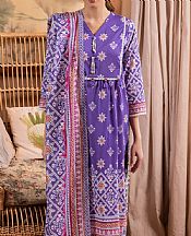 Zellbury Purple Lawn Suit- Pakistani Lawn Dress