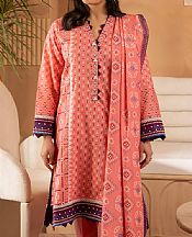 Zellbury Peach Lawn Suit- Pakistani Lawn Dress