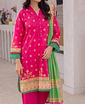 Zellbury Hot Pink Lawn Suit- Pakistani Designer Lawn Suits