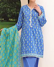 Zellbury Blue Lawn Suit- Pakistani Lawn Dress