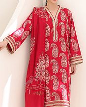 Zellbury Scarlet Lawn Suit- Pakistani Designer Lawn Suits