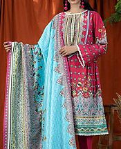 Magenta Cambric Suit- Pakistani Winter Dress