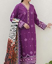Zellbury Plum Cambric Suit- Pakistani Winter Dress