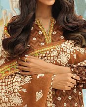 Zellbury Brown Khaddar Suit- Pakistani Winter Clothing