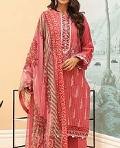 Zellbury Coral Khaddar Suit- Pakistani Winter Dress