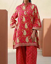 Zellbury Cardinal Khaddar Suit (2 Pcs)- Pakistani Winter Clothing