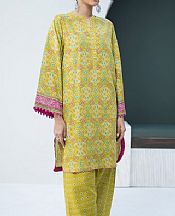 Zellbury Olive Khaddar Suit (2 Pcs)- Pakistani Winter Dress
