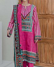 Zellbury Pink Khaddar Suit- Pakistani Winter Clothing