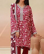 Zellbury Plum Cotail Suit- Pakistani Winter Clothing