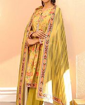Zellbury Olive Karandi Suit- Pakistani Winter Clothing
