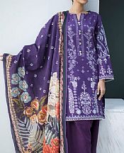 Zellbury Indigo Khaddar Suit- Pakistani Winter Dress