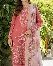 Pastel Red Cotton Suit