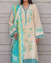 Beige Cambric Suit (2 pcs)