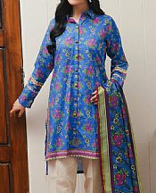 Cornflower Blue Cambric Suit (2 pcs)