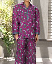Warm Purple Cambric Suit (2 pcs)
