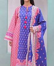 Moody Blue/Pink Cambric Suit