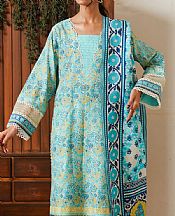 Aqua Cambric Suit