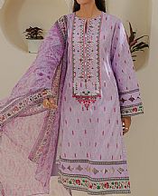 Zellbury Lilac Lawn Suit (2 pcs)- Pakistani Lawn Dress