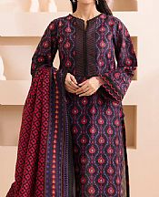 Zellbury Black Lawn Suit (2 pcs)- Pakistani Lawn Dress