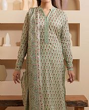 Zellbury Sage Green Lawn Suit (2 pcs)- Pakistani Designer Lawn Suits