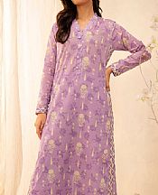 Zellbury Mauve Lawn Suit (2 pcs)- Pakistani Lawn Dress