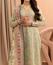Zellbury Light Green Lawn Suit (2 pcs)- Pakistani Designer Lawn Suits