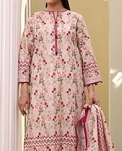 Zellbury Light Pink Lawn Suit (2 pcs)- Pakistani Lawn Dress