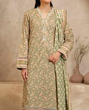 Zellbury Green Lawn Suit- Pakistani Designer Lawn Suits