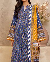 Zellbury Navy Blue Lawn Suit- Pakistani Lawn Dress