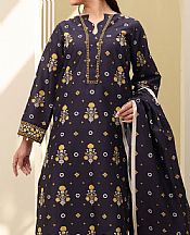 Zellbury Black Lawn Suit- Pakistani Designer Lawn Suits