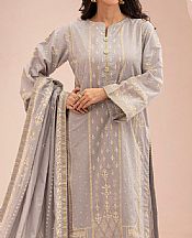 Zellbury Grey Lawn Suit- Pakistani Lawn Dress