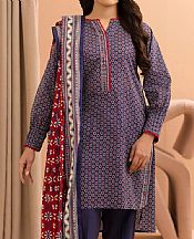 Zellbury Purple Taupe Lawn Suit- Pakistani Designer Lawn Suits