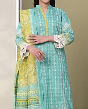 Zellbury Aqua Lawn Suit- Pakistani Lawn Dress
