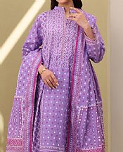 Zellbury Lilac Lawn Suit- Pakistani Designer Lawn Suits
