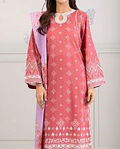 Zellbury Light Coral Lawn Suit- Pakistani Lawn Dress