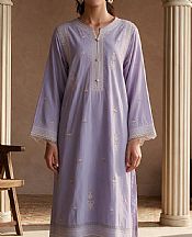 Zellbury Lavender Lawn Suit (2 pcs)- Pakistani Lawn Dress
