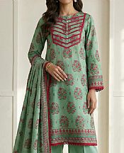 Zellbury Summer Green Lawn Suit- Pakistani Designer Lawn Suits