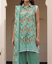 Zellbury Sea Green Lawn Suit- Pakistani Lawn Dress