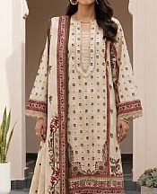 Zellbury Ivory Lawn Suit- Pakistani Designer Lawn Suits