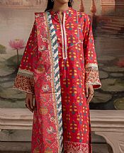 Zellbury Faded Red Khaddar Suit (2 pcs)- Pakistani Winter Clothing