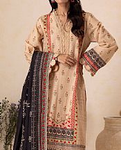 Zellbury Ivory Khaddar Suit (2 pcs)- Pakistani Winter Dress