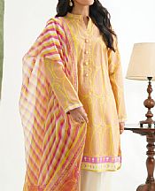 Yellow/Pink Lawn Suit (2 pcs)