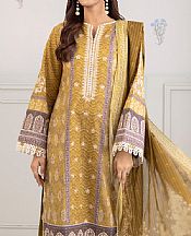 Zellbury Olive Lawn Suit- Pakistani Lawn Dress