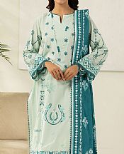 Zellbury Sea Mist Lawn Suit- Pakistani Designer Lawn Suits