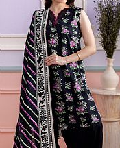 Zellbury Black Lawn Suit- Pakistani Lawn Dress