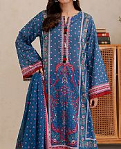 Zellbury Blue Lawn Suit- Pakistani Designer Lawn Suits